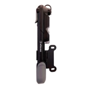 Bomba Mini Telescópica Nylon com Interno em Alumínio Manometro com Suporte 120PSI para Bike